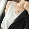 百搭吊带 | 多色可选，法式简约风格，精致柔软小V领，性感优雅淑女范儿  NJCX 商品缩略图5