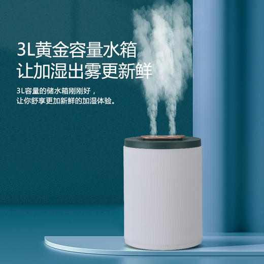 【自营】日本山水SANSUI加湿器  双喷头加湿器 SJS-Q12 商品图1