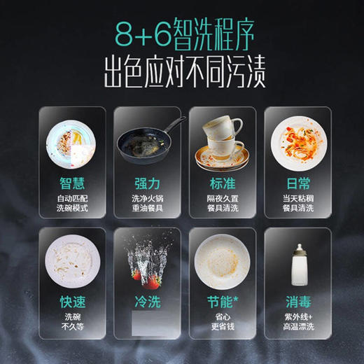 华帝洗碗机JWV10-A6 商品图7