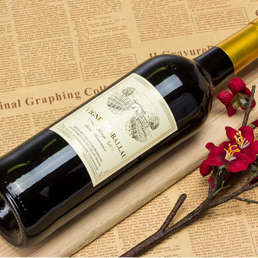 建发酒业 法国原瓶进口红酒 莫堡佳酿干红葡萄酒 12度750mL 圆润而丰满 红酒 单瓶装 商品图1