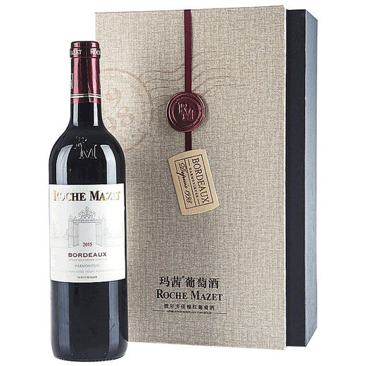 建发酒业 法国原瓶进口红酒 卡思黛乐castel玛茜波尔多佳酿红葡萄酒AOC干红12.5度750ml 单支 商品图0