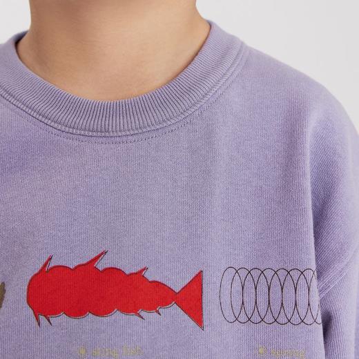 江南布衣 22年春装新品无帽套头卫衣   1M1401310 商品图3