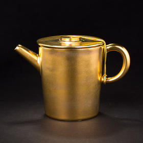 台湾金釉茶器壶