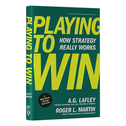 为赢而战 战略如何真正有效 英文原版 Playing to Win How Strategy Really Works 精装 英文版进口英语书籍 商品图0