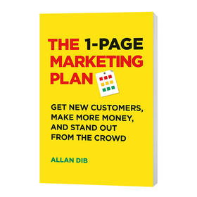 一页纸搞定市场计划 英文原版 The 1 Page Marketing Plan 获取新客户 赚大钱 英文版进口原版英语书籍