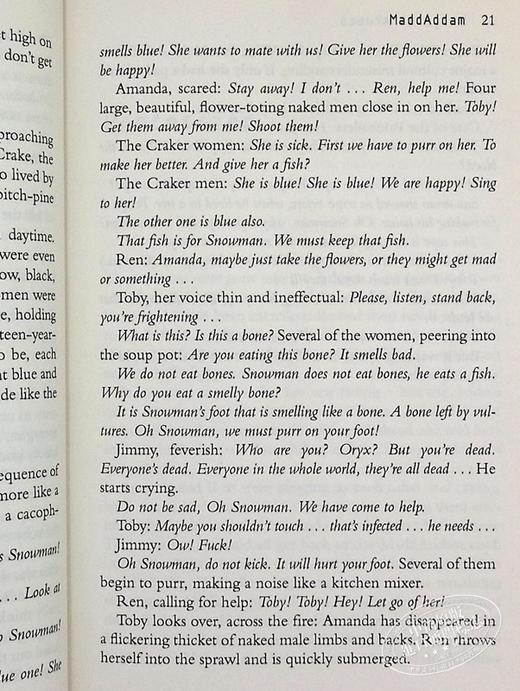 预售 【中商原版】玛格丽特.阿特伍德：疯狂亚当 英文原版 Maddaddam  Margaret Atwood  Virago 商品图6