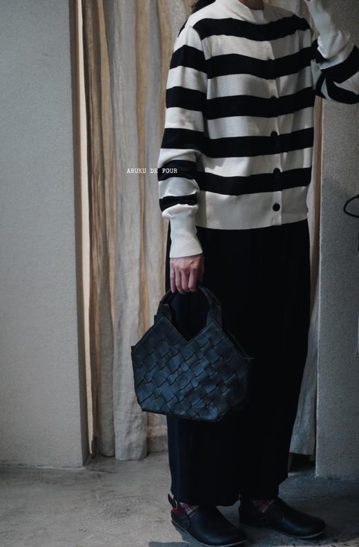 Veritecoeur多色條紋舒適開衫 商品图6