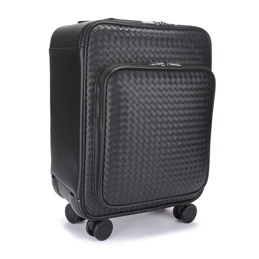 BottegaVeneta葆蝶家经典藏青色拉杆箱 辉采奢侈品 商品图3