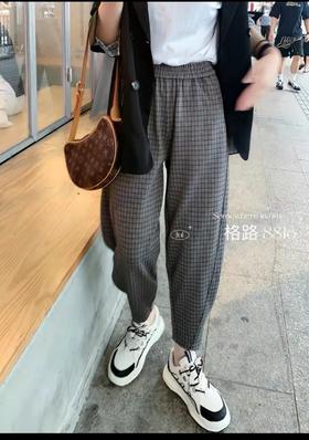 简谜时尚格子休闲裤8816（4楼）