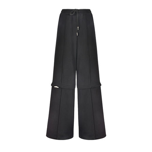   NUTH百搭阔腿裤拖地黑色长裤休闲卫裤运动长裤 Casual Pants 商品图4