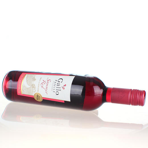 建发酒业 美国原瓶进口红酒 嘉露家族庄园夏日红葡萄酒甜型 750ml 微醺果酒 整箱 商品图4