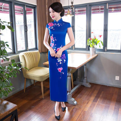 TM [花开连理] 民族风宴会走秀旗袍裙苏州旗袍 商品图5
