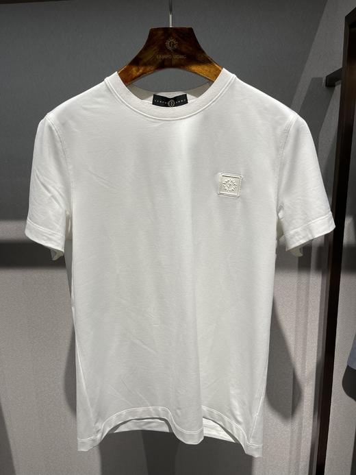 【4F】蓝豹休闲时尚白色透气T恤 商品图0