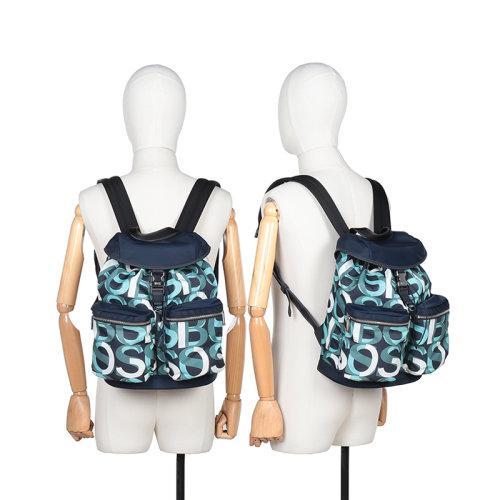 【国内现货】HUGO BOSS/雨果博斯 2021款 男士织物手提双肩包背包 50447083 商品图4