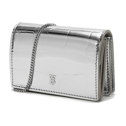 【现货秒发】BURBERRY/博柏利男女通用款聚氨酯/聚酯纤维单肩斜挎包卡包卡夹80225651 商品图1