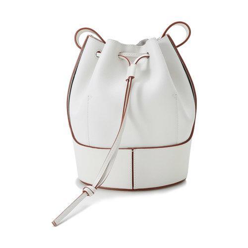 【国内现货】LOEWE/罗意威 女士Balloon系列小号牛皮革单肩斜挎包水桶包抽绳包 326 75AC31 商品图7