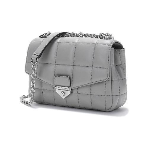 【高圆圆同款】【国内现货】Michael Kors/迈克·科尔斯 2021款 MK女包小号SOHO系列羊皮革手提单肩斜挎包链条包 30H0S1SL1T 商品图1