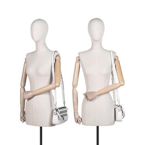 Michael Kors/迈克·科尔斯【22春夏新款】女士BRADSHAW系列皮革铆钉装饰手提单肩斜挎包腋下包小号 30H1S2BL0L 商品图4