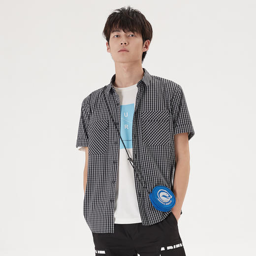 HX 夏季翻领短袖衬衫S103020022401 商品图0