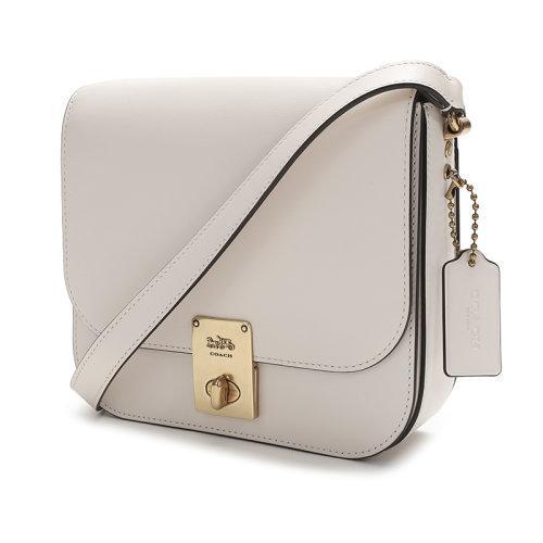 COACH/蔻驰 女士HUTTON系列皮革哈顿小方包单肩斜挎包 610 商品图1