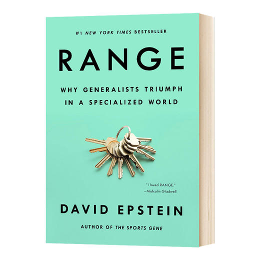 范围 为什么通才能在专门的领域制胜 英文原版 Range 跨能制胜 David Epstein 学习 思维 成功学 大卫 艾普斯坦 英文版进口英语书 商品图0