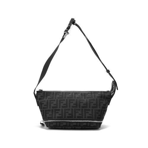 FENDI/芬迪【21秋冬新款】男士织物/配皮单肩斜挎包腰包 7VA526 AG0M 商品图3