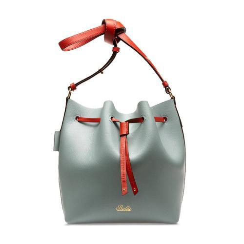 【现货秒发】BALLY/巴利女士牛皮革双面单肩斜挎包水桶包RAINEREVD 商品图1