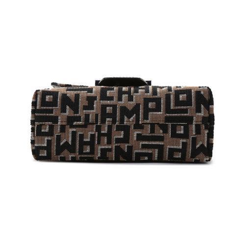 Longchamp/珑骧【21秋冬新款】女士ROSEAU系列迷你款字母图案织物/配皮单肩斜挎包竹节包 10115 HXJ 商品图2