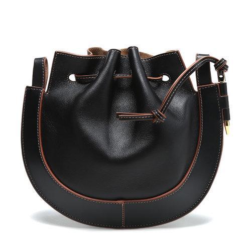 【国内现货】LOEWE/罗意威女士牛皮小号Horseshoe单肩斜挎包 A826303X02 商品图2