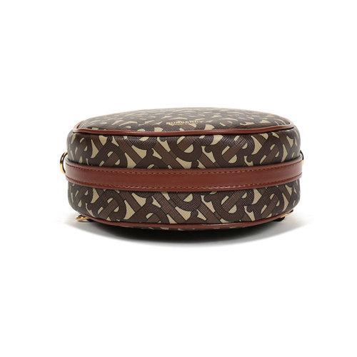 BURBERRY/博柏利 女款环保帆布圆形Louise路易丝包单肩斜挎包腰包 80265891 商品图3