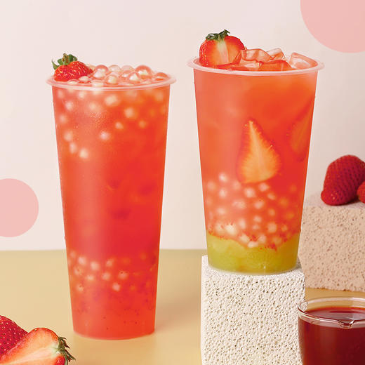 岚鸢洋莓汁水果茶果汁专用草莓汁16l瓶