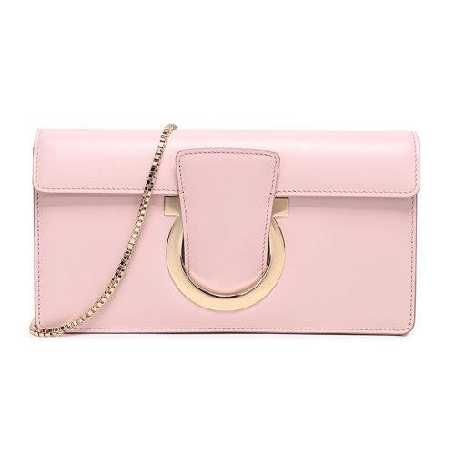 【现货秒发】Salvatore Ferragamo/菲拉格慕 女士THALIA系列牛皮手提单肩包 21F816 商品图0