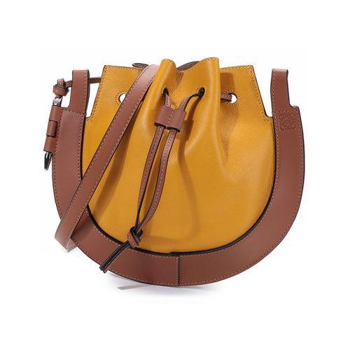 【现货秒发】LOEWE/罗意威 女士小号牛皮Horseshoe单肩斜挎包 A826303X03 商品图0