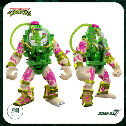 现货 Super7 忍者神龟 终极系列 夜光变异人 娱乐地球限定 商品图7