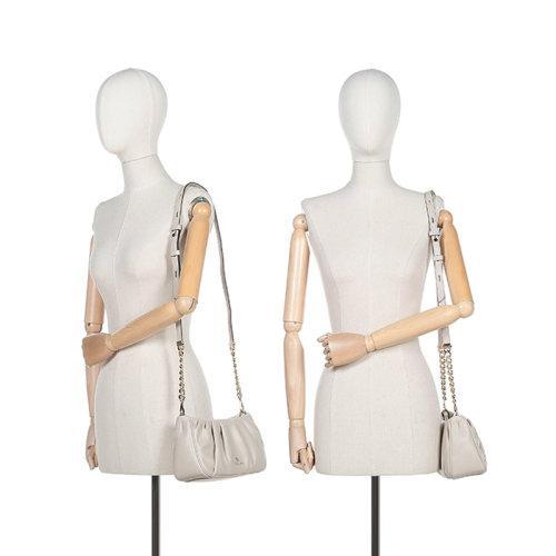 Michael Kors/迈克·科尔斯 2021款 MK女包小号HANNAH系列聚氨酯/织物单肩斜挎包手拿包 30T1GNNC1U 商品图9