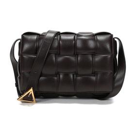 【现货秒发】Bottega Veneta/葆蝶家 女士皮革编织CASSETTE单肩斜挎包 591970 VCQR1