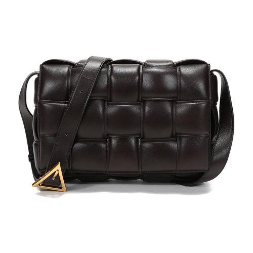 【现货秒发】Bottega Veneta/葆蝶家 女士皮革编织CASSETTE单肩斜挎包 591970 VCQR1 商品图0