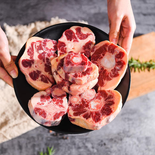 进口原切牛尾切段400g袋