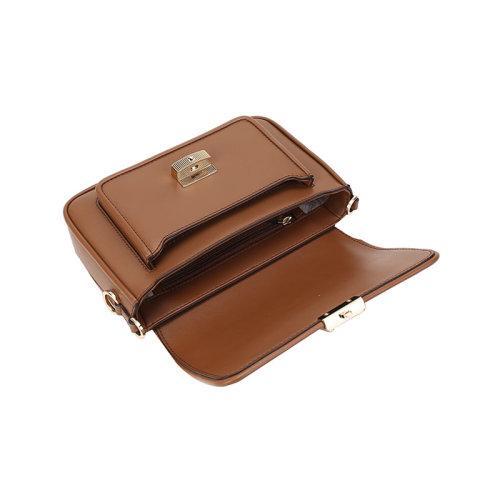 Michael Kors/迈克·科尔斯 2021款 MK女包 BRADSHA系列中号牛剖层皮革单肩斜挎包信封包 30S1G2BM2L 商品图8