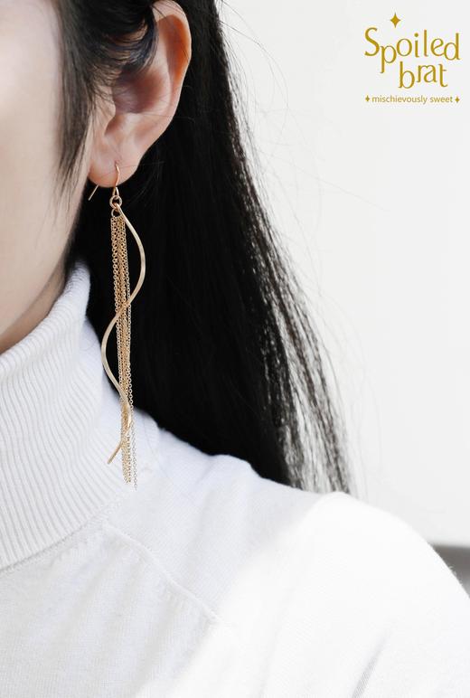 SpoiledBrat Jewelry 流苏系列 旋转耳环 商品图4