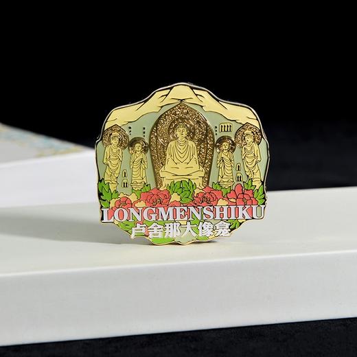 龙门奇妙物 名胜古迹龙门石窟文创金属冰箱贴礼盒套装 商品图1