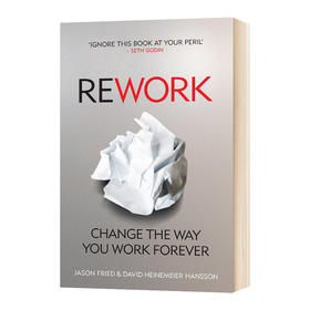 重来 更为简单有效的商业思维 英文原版 Rework 英文版进口原版英语书籍