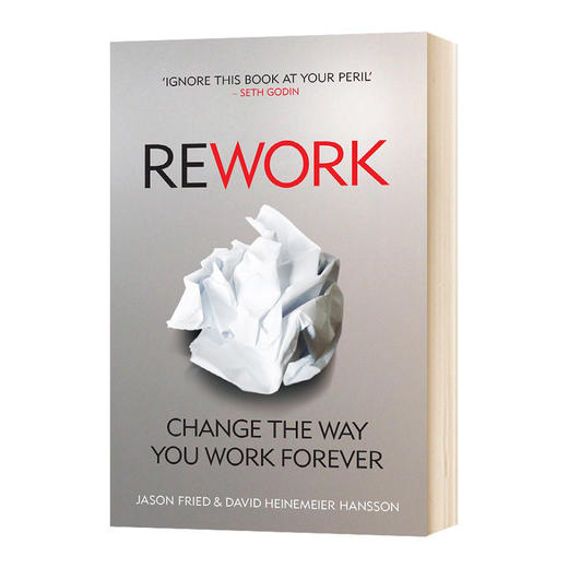 重来 更为简单有效的商业思维 英文原版 Rework 英文版进口原版英语书籍 商品图0