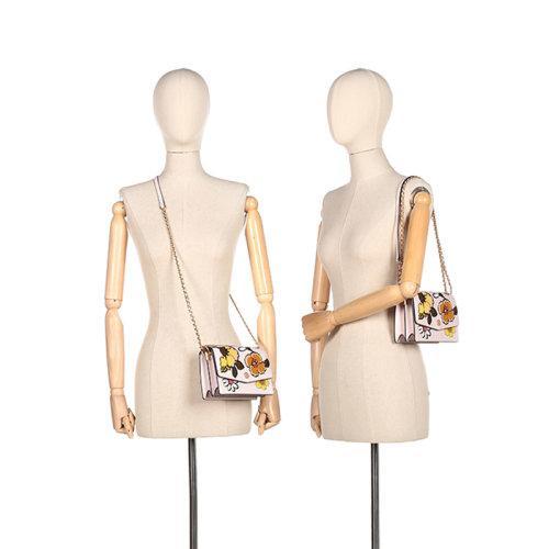 【国内现货】Tory Burch/汤丽柏琦 2021款 TB女包 ROBINSON系列迷你款皮革单肩斜挎包 77088 商品图4