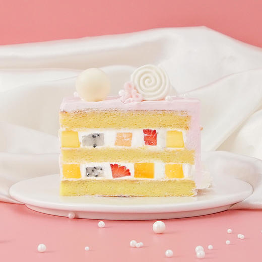【公主殿下蛋糕】双层戚风打造出粉色浪漫的治愈城堡，那是每位女孩梦想拥有的甜甜内心世界~（可选2.5/3.5/4.5磅） 商品图3