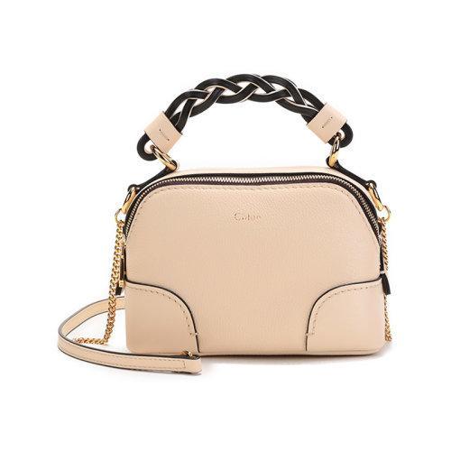 CHLOE/克洛伊 2021款 女士迷你款Daria系列牛皮手提单肩斜挎包链条包 CHC20WS362C62 商品图10