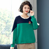 气质休闲，新款彩色卫衣宽松圆领简约上衣HR-LYSX1040 商品缩略图5