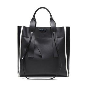 【现货秒发】PRADA/普拉达 女士手提包 Ouverture系列牛皮大号单肩 1BG230 2B2J V OWH
