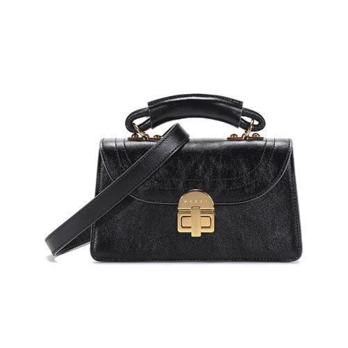 【国内现货】MARNI/玛尼 2021款 女士牛皮革手提单肩斜挎包 BMMP0043Y0 P2644 商品图5