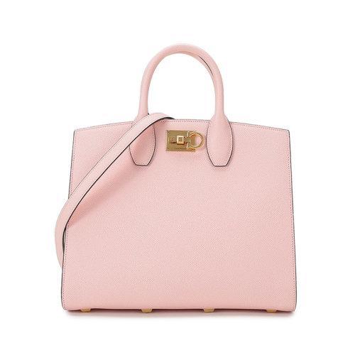 【国内现货】Salvatore Ferragamo/菲拉格慕 2021款 女士牛皮手提单肩斜挎包 210398 商品图5